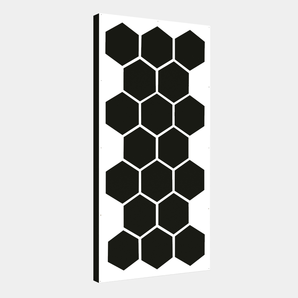 AbFuser Hexagon WOOD 100x50 6 CM