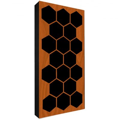 AbFuser Hexagon WOOD 100x50 10 CM AbFuser Hexagon WOOD 100x50 10 CM