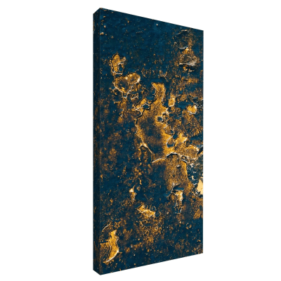 3x Obraz akustyczny 100x50x6 zestaw Gold 1+2+3.