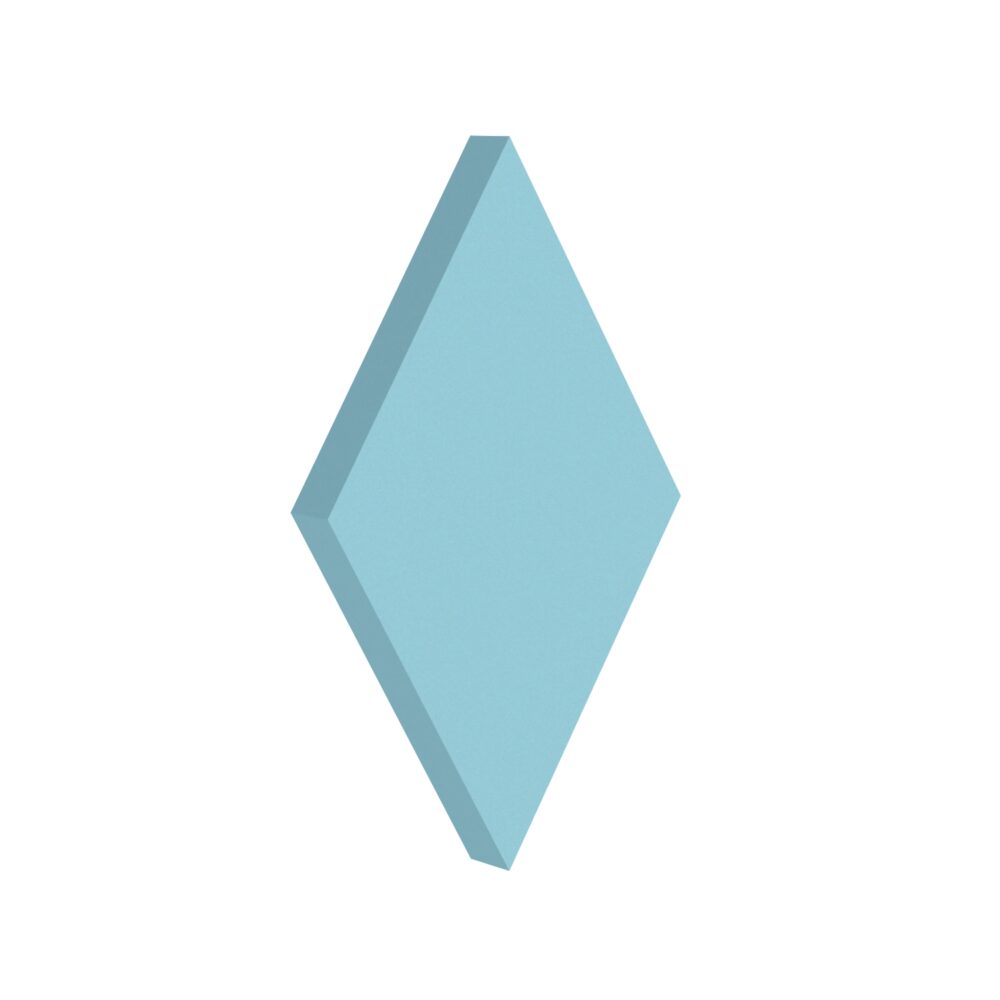 Basotect Foamly Diamond - 4.Pastele – Niebieski, 60x35cm, 5cm