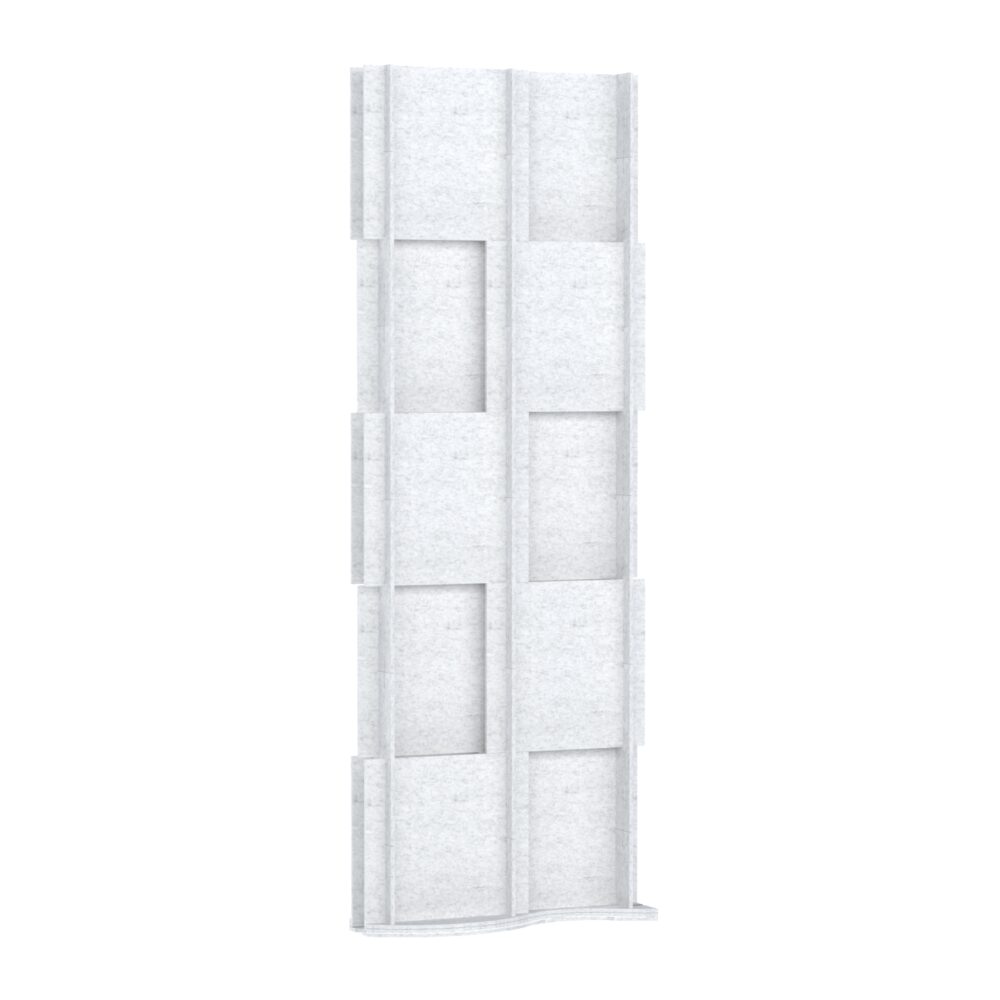 Ekran Akustyczny Pro.Felt SE.2 - Extension - Panel Dostawny - 2. White Marble