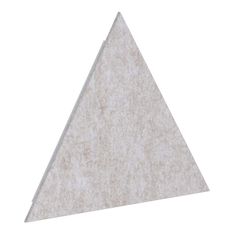 Panel Akustyczny Pro.Felt E.3 Triangle - 3. Light Beige, E.XL.3: 686 mm; H=595 mm
