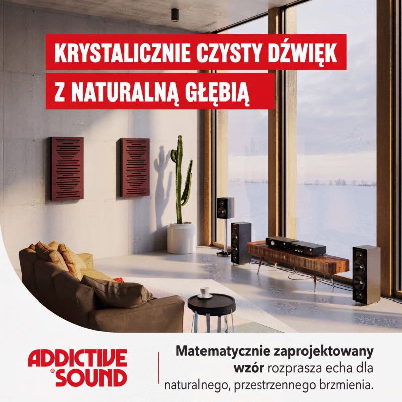 Infografika AbFuser - czysty dźwięk bez nadmiaru pogłosu