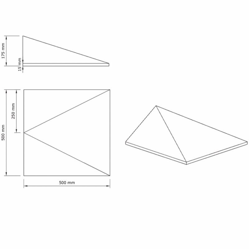 Foamly Prism w świetle bocznym